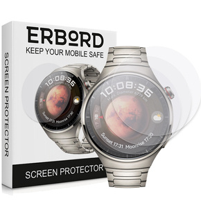 3x Folia Hydrożelowa ERBORD do Huawei Watch 4 Pro