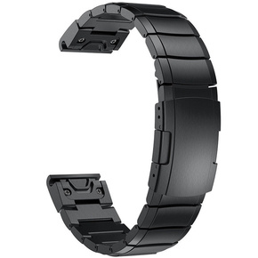 Bransoleta QuickFit do Garmin Fenix 5S/6S/7S, Czarna