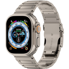 Bransoleta do Apple Watch 1/2/3/4/5/6/7/8/9/SE/ULTRA/ULTRA 2 42/44/45/49MM, Tytanowa