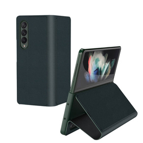 Etui GKK Wallet do Samsung Galaxy Z Fold3 5G, PU Leather, Dark Green