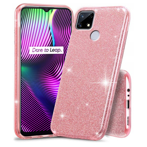 Etui Glitter Case do Realme 7i, Pink