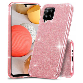 Etui Glitter Case do Samsung Galaxy A42 5G, Pink