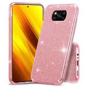 Etui Glitter Case do Xiaomi POCO X3 NFC / X3 PRO, Pink