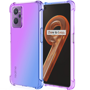 Etui Gradient Dropproof do Motorola Moto G14, Fioletowe / niebieskie