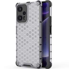 Etui Honeycomb do Xiaomi Poco F5, Szare