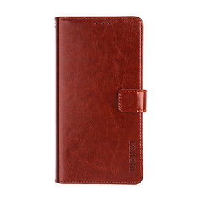 Etui IDEWEI Wallet do Vivo Y52 5G / Y72 5G, Brown