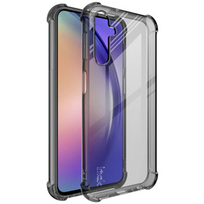 Etui IMAK do Samsung Galaxy A25 5G, Dropproof, przezroczyste / czarne