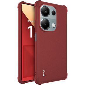 Etui IMAK do Xiaomi Redmi Note 13 Pro 4G, Dropproof, czerwone