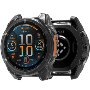 Etui Ochronne Silikonowe do Garmin Fenix 8 47mm, czarne