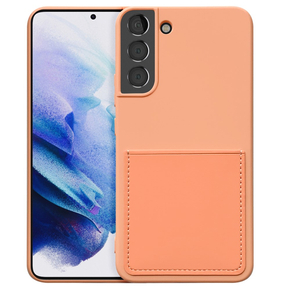 Etui Silicone Lite Pocket do Samsung Galaxy S22+ Plus 5G, Orange