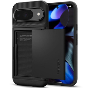 Etui Spigen do Google Pixel 9 / 9 Pro, Slim Armor CS, Czarne