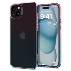 Etui Spigen do iPhone 15, Liquid Crystal, Różowe