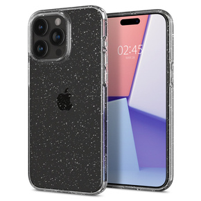 Etui Spigen do iPhone 15 Pro, Liquid Crystal Glitter, Przezroczyste / Brokatowe