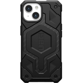 Etui Urban Armor Gear do iPhone 15, Monarch Pro Carbon MagSafe, czarne