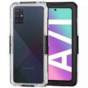 Etui Wodoodporne IP68 do Samsung Galaxy A71, Black