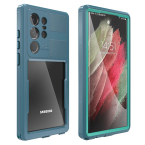 Etui Wodoodporne IP68 do Samsung Galaxy S23 Ultra, zielone