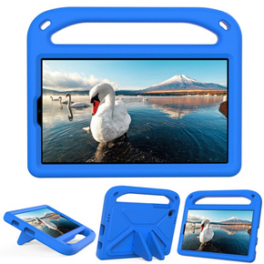 Etui dla dzieci do Samsung Galaxy Tab A7 Lite 8.7 T220 / T225, dziecięce z uchwytem, Niebieskie