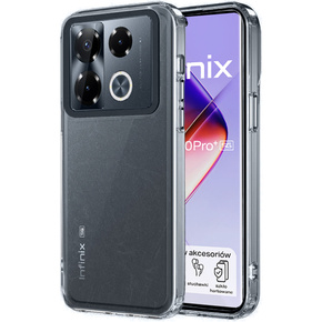 Etui do Infinix Note 40 Pro Plus, Fusion Hybrid, przezroczyste