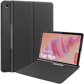 Etui do Lenovo Tab Plus, Smartcase, czarne