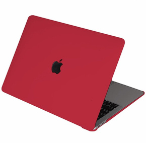 Etui do Macbook Pro 14.2 A2442, HardShell, Czerwone