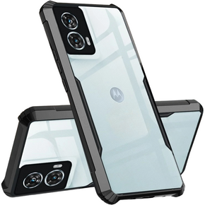 Etui do Motorola Edge 50 Fusion 5G, AntiDrop Hybrid, czarne