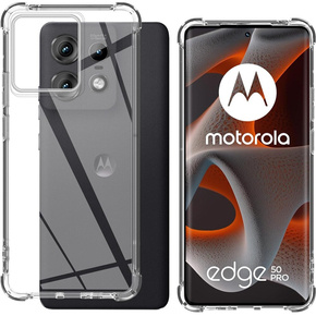 Etui do Motorola Edge 50 Pro, Dropproof, przezroczyste