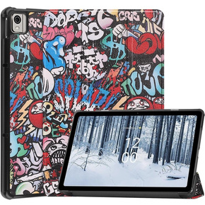 Etui do Nokia T21, Smartcase, graffiti