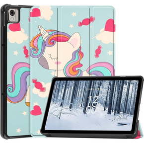 Etui do Nokia T21, Smartcase, unicorn