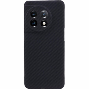 Etui do OnePlus 11, karbonowe Carbon Fiber, czarne