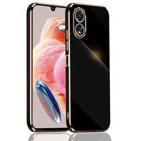 Etui do Oppo A38 4G / Oppo A18 4G, Glamour CamShield, czarne