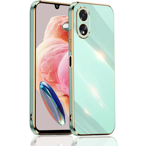 Etui do Oppo A38 4G / Oppo A18 4G, Glamour CamShield, miętowe