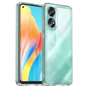 Etui do Oppo A58 4G, Fusion Hybrid, przezroczyste