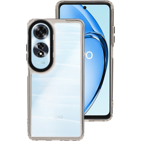 Etui do Oppo A60, Fusion Hybrid, przezroczyste / czarne