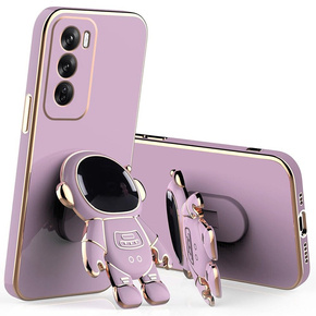 Etui do Oppo Reno 12, Astronaut, fioletowe