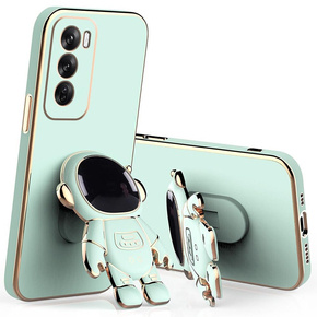 Etui do Oppo Reno 12, Astronaut, zielone