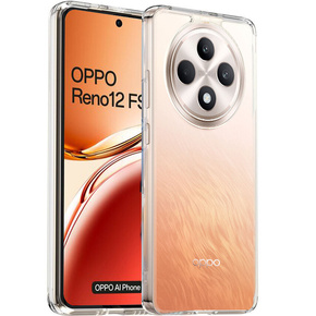 Etui do Oppo Reno 12FS / 12F, Fusion Hybrid, przezroczyste