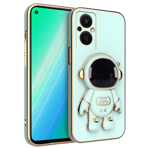 Etui do Oppo Reno7 Lite 5G, Astronaut, zielone