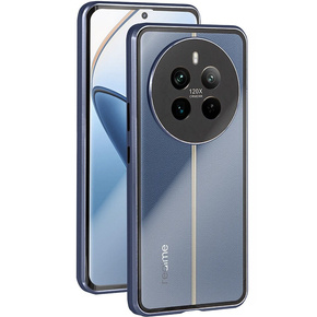 Etui do Realme 12 Pro 5G / Realme 12 Pro+ 5G, Magnetic Dual Glass, niebieskie