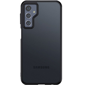 Etui do Samsung Galaxy M34, Fusion Hybrid, przezroczyste / czarne