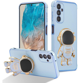 Etui do Samsung Galaxy M35, Astronaut, niebieskie