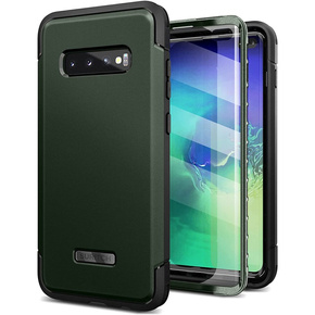 Etui do Samsung Galaxy S10+ Plus, Suritch Basic, zielone