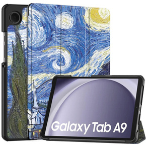 Etui do Samsung Galaxy Tab A9, Smartcase, painted pattern