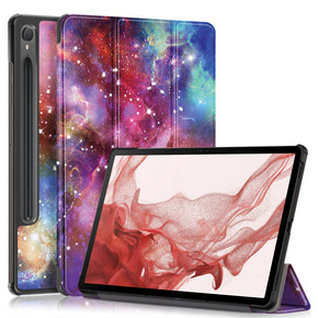 Etui do Samsung Galaxy Tab S9, Smartcase Hybrid z miejscem na rysik, galactic