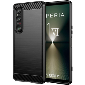 Etui do Sony Xperia 1 VI, Carbon, czarne