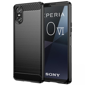 Etui do Sony Xperia 10 VI, Carbon, czarne