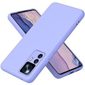 Etui do Xiaomi 12T 5G / 12T Pro 5G, Silicone Lite, fioletowe