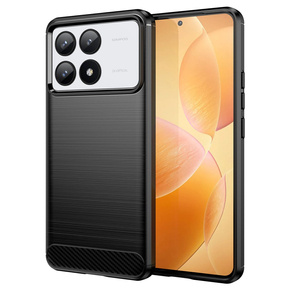 Etui do Xiaomi Poco F6 Pro, Carbon, czarne