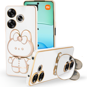 Etui do Xiaomi Redmi 13, Bunny, białe