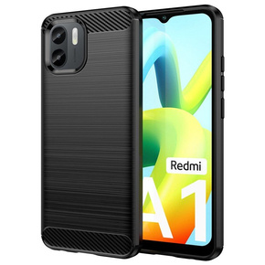 Etui do Xiaomi Redmi A1 4G / A2 4G, Karbon, czarne