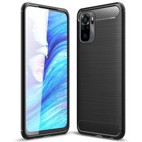 Etui do Xiaomi Redmi Note 10 / 10S, Karbon, czarne